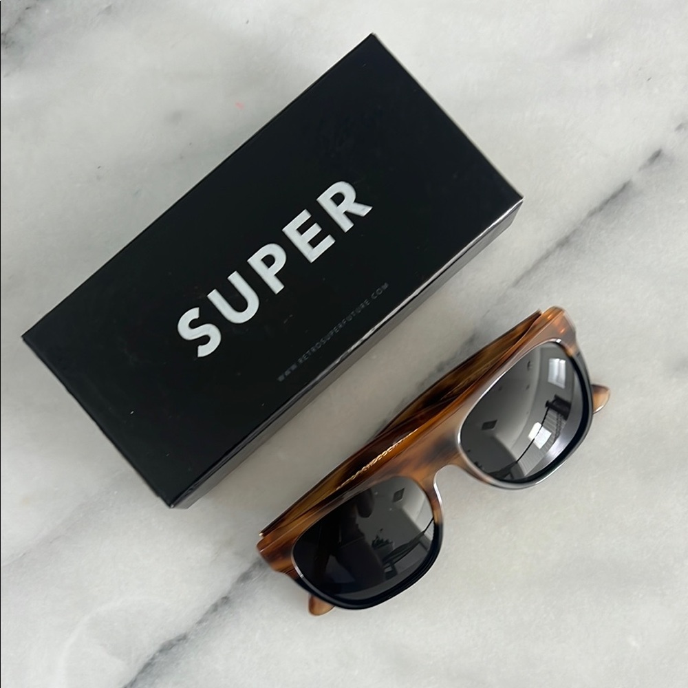 Retrosuperfuture Tortoise Shell Sunglasses - image 1